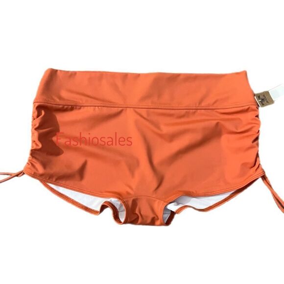 Victoria’s Secret Pink Swim Shortie Bikini Bottom Ruched sides - Picture 1 of 6